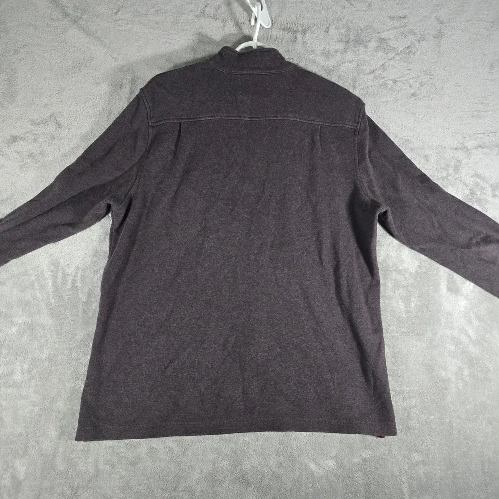Hickey Freeman Pullover‎ Sweater Quarter Zip Mock Neck Casual L